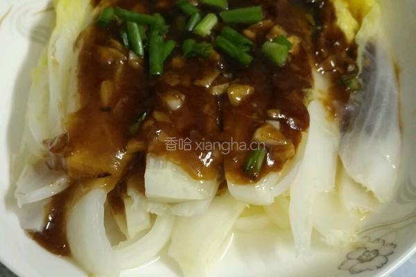 蒜香白菜的做法图解8