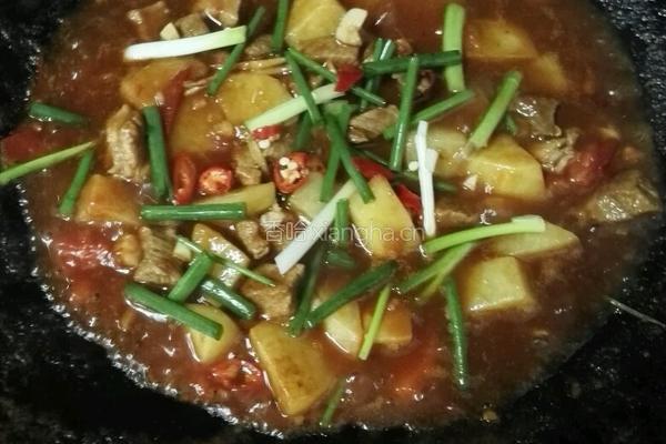 土豆番茄与猪肉组合的做法图解24