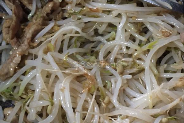 豆芽炒韭菜的做法图解7