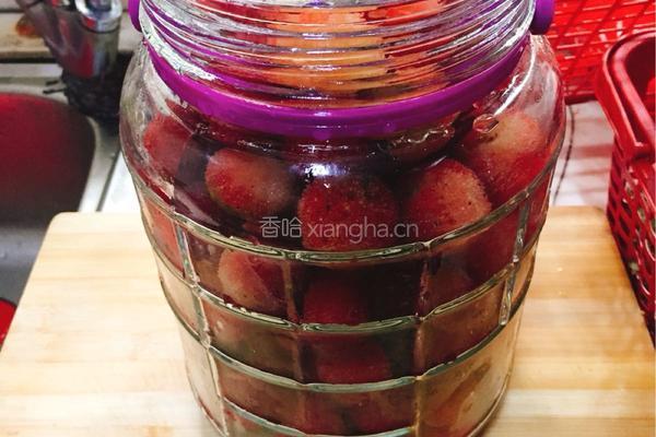 泡白杨梅酒的做法图解3