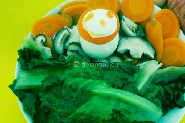 雪人娃娃～夏季营养凉拌菜的做法图解6