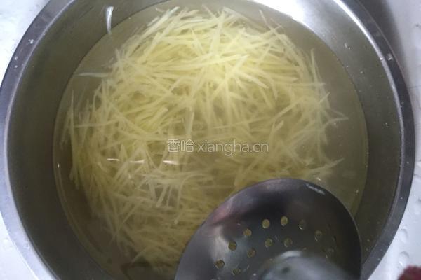 炝拌土豆丝的做法图解6