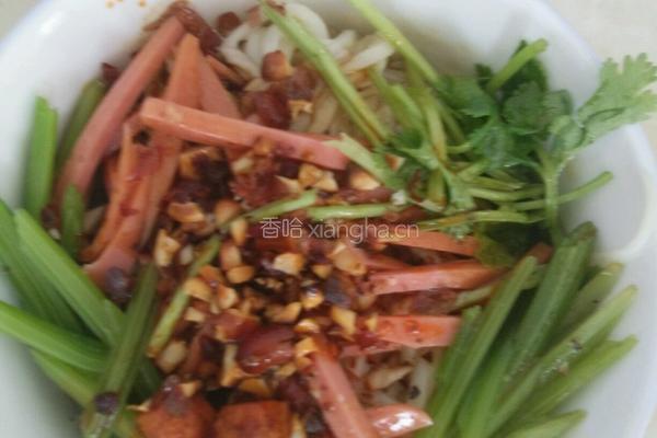 凉拌面的做法图解4