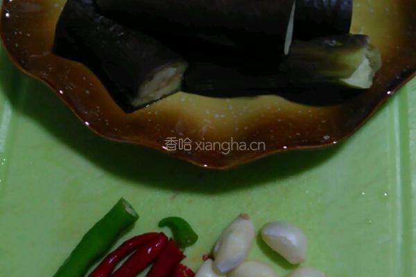 凉拌手撕茄子的做法图解4