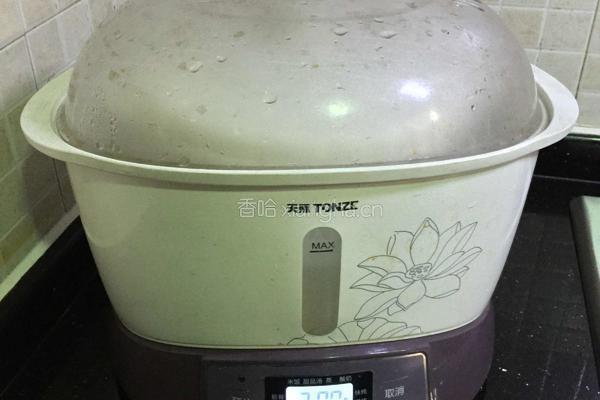 石斛麦冬鲍鱼排骨炖汤的做法图解9