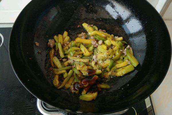 肉末茄条的做法图解4