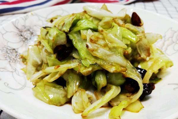 手撕包菜的做法图解8