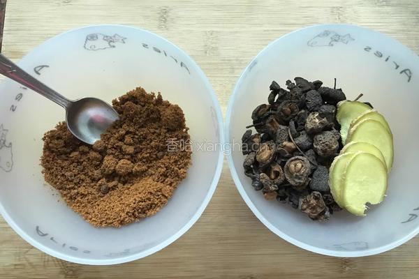 经期排淤食疗方的做法图解1