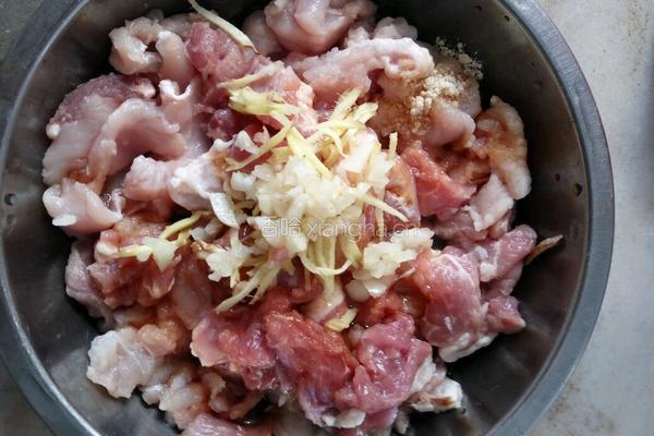 豉汁蒸瘦肉的做法图解8