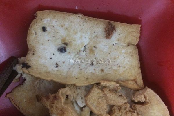 香煎豆腐的做法图解2