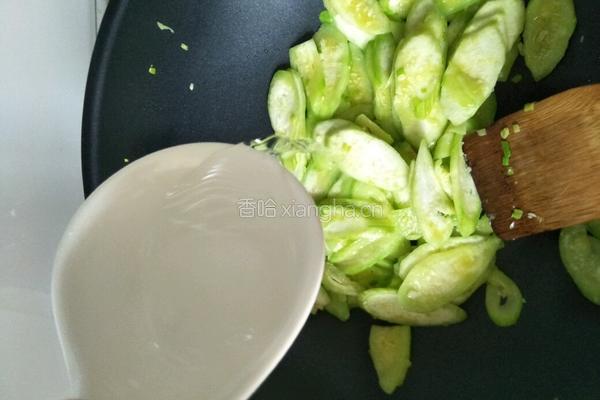清炒丝瓜的做法图解8
