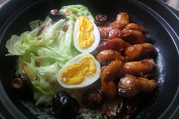 鸡全腿香菇煲仔饭的做法图解17
