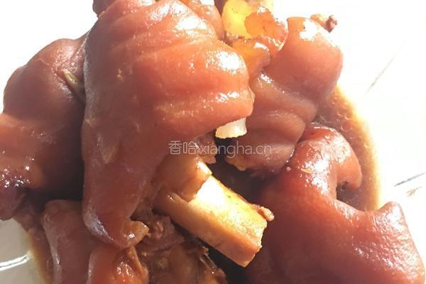 红烧猪蹄的做法图解8