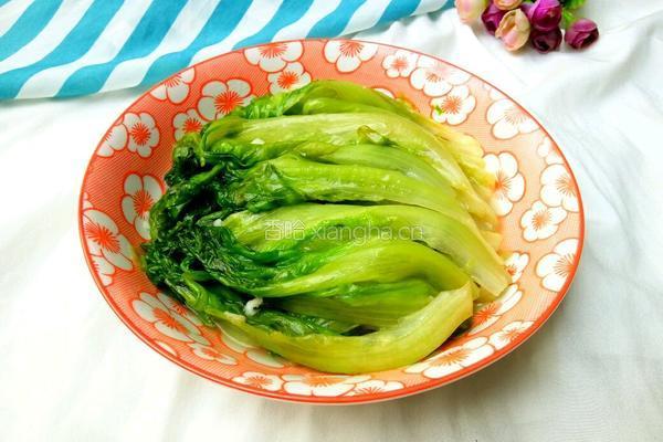 炒生菜的做法图解6
