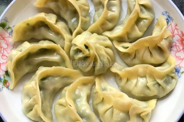 韭菜肉沫饺子的做法图解13