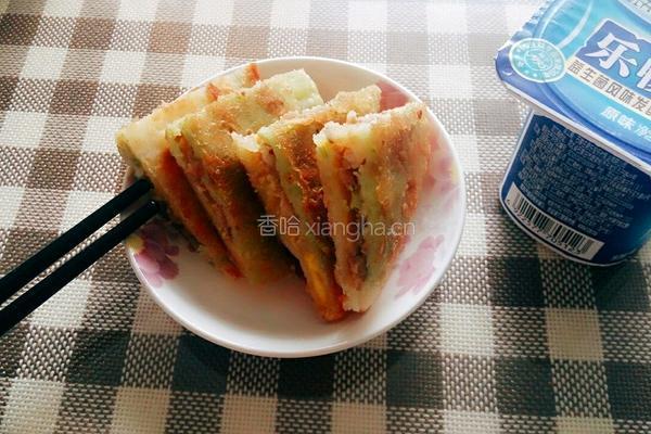 蛋黄香酥饼的做法图解5
