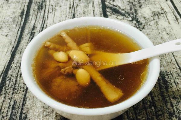 五指毛桃白扁豆猪骨炖汤的做法图解9