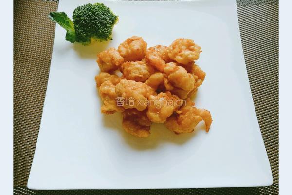 油炸虾仁的做法图解9