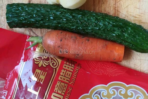 土豆腊肠什锦饼的做法图解1