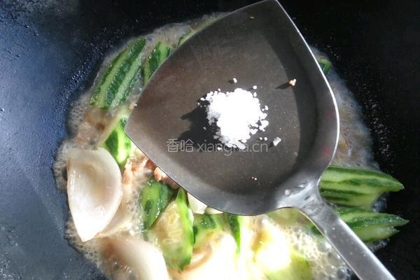 瘦肉洋葱炒丝瓜的做法图解7