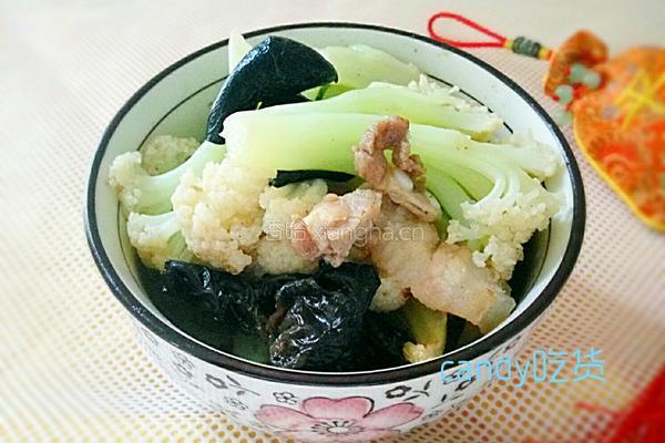 白菜花炒杂菜
