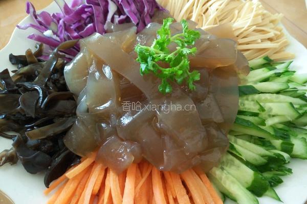 五彩大拉皮的做法图解7