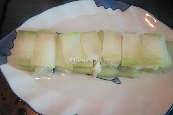 肉末蒸冬瓜的做法图解5