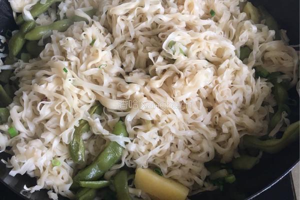 豆角土豆蒸面的做法图解5
