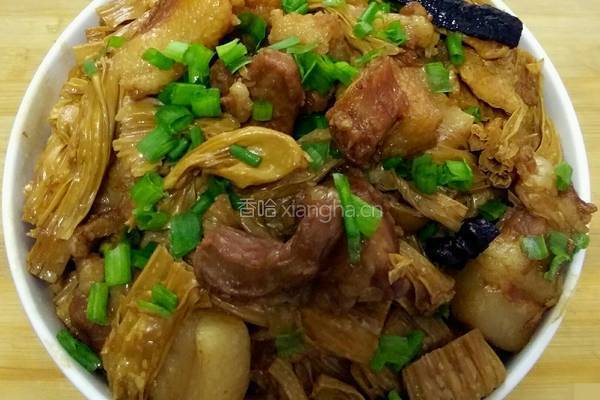 腐竹烧肉的做法图解9