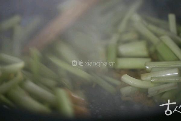 芹菜羹的做法图解4