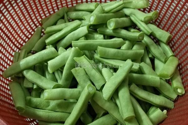 豆角焖面的做法图解5