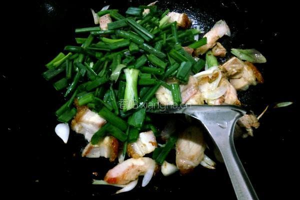 炒烧肉的做法图解5