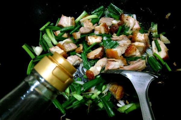 炒烧肉的做法图解6