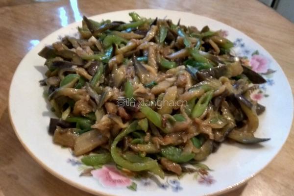 尖椒炒茄丝的做法图解12