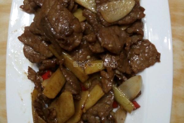 芜爆牛肉的做法图解16