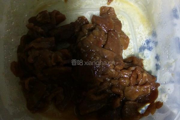 芜爆牛肉的做法图解4
