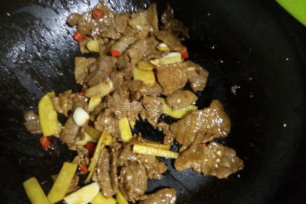 芜爆牛肉的做法图解15