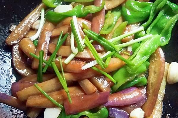 烧茄子的做法图解10