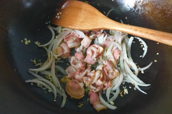 圣女果培根意大利面的做法图解8