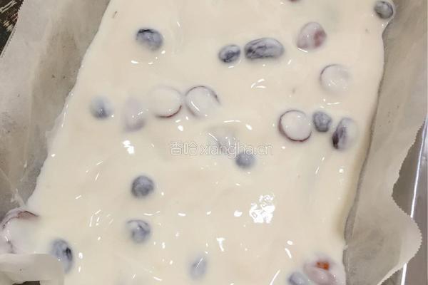 蓝莓酸奶冰（家庭版炒酸奶）的做法图解4