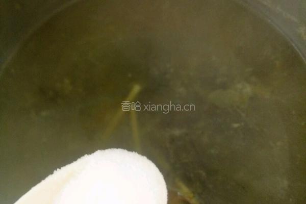 鱼腥草猪展汤的做法图解8