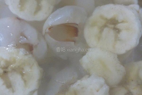 荔枝香蕉糖水的做法图解6