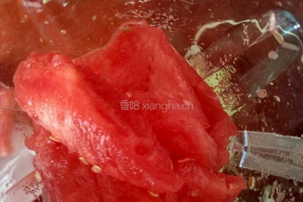 西瓜汁的做法图解2