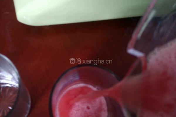西瓜汁的做法图解3