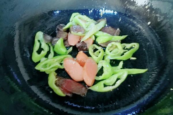 腊味炒面的做法图解5