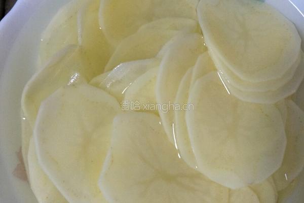 香炸薯片的做法图解2