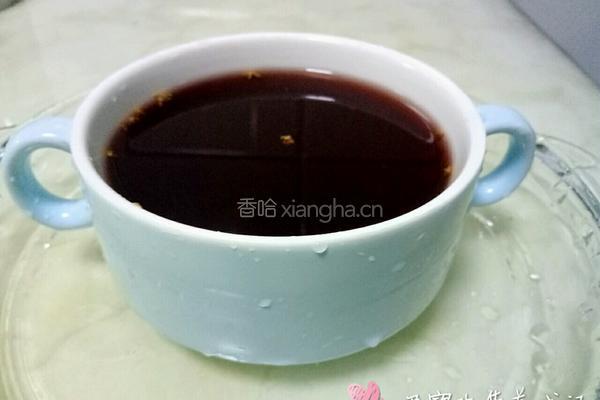 酸梅汤的做法图解4