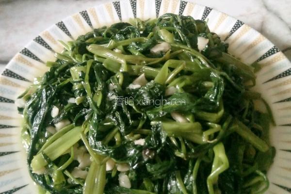 蒜蓉空心菜的做法图解9