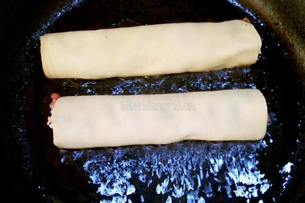 豆皮卷肉（筋斗配合肉香）的做法图解4