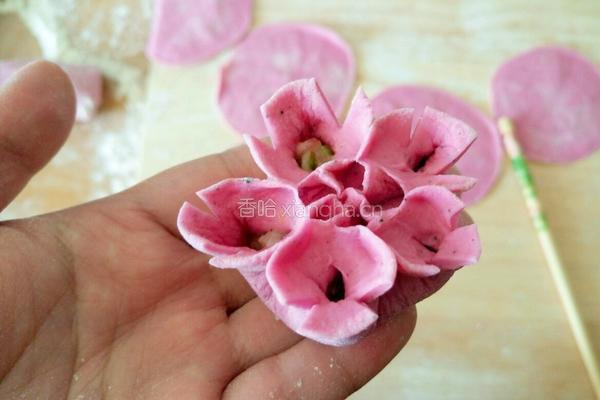 牡丹花饺子 的做法图解11